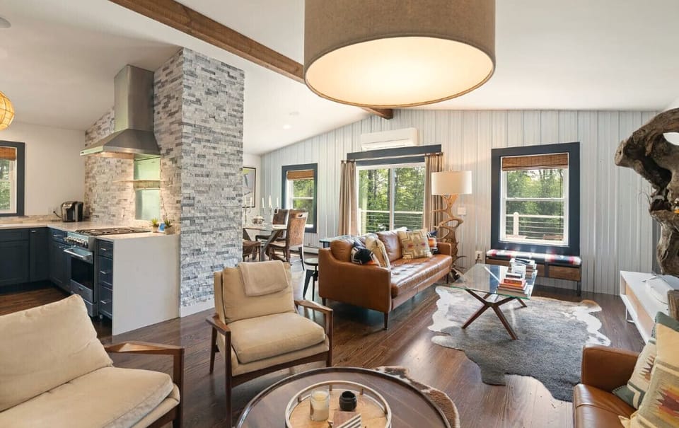 Main Living area with Kitchen/Dining room/Living room