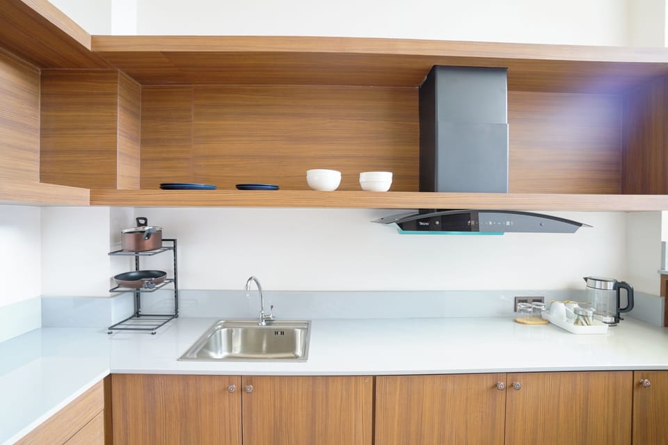 Grand Double Room, 1 Bedroom | Private kitchen