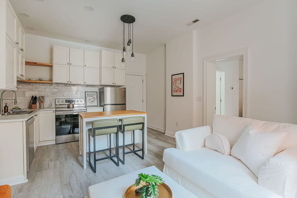 Fully stocked kitchen with everything you need for cooking