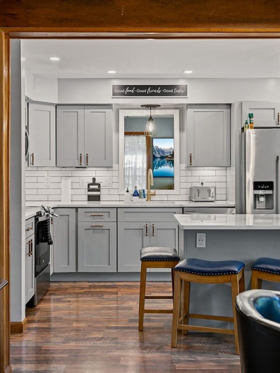 Newly renovated kitchen