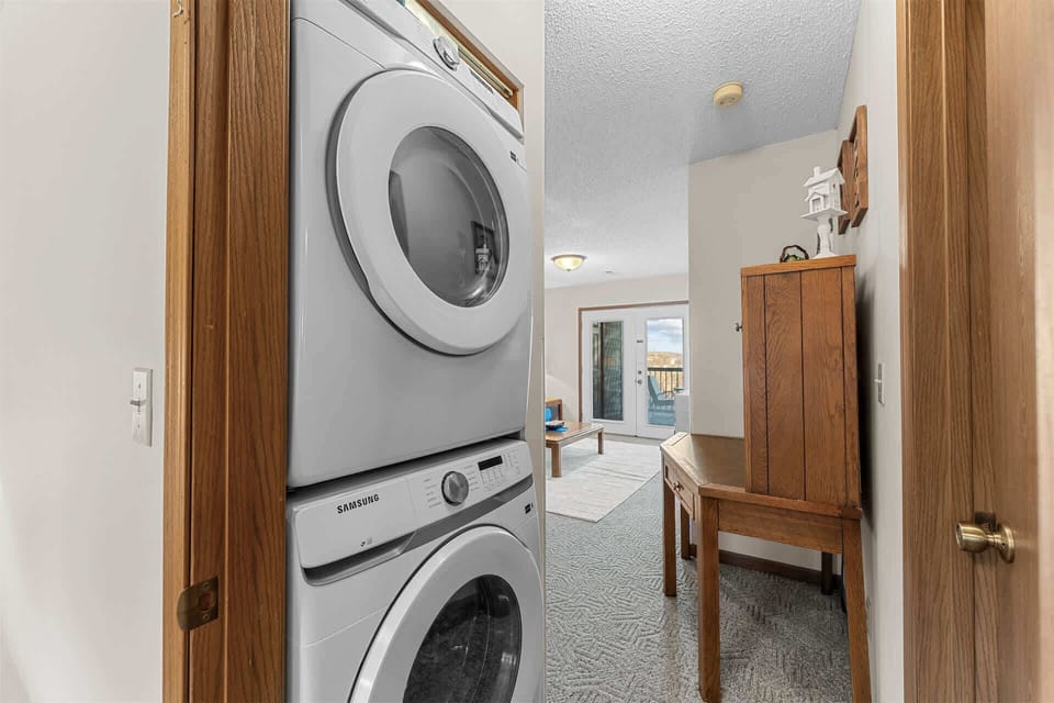 Private laundry is available for your stay!​