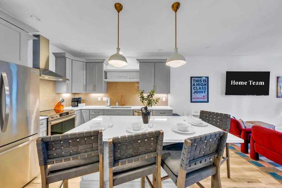 Spacious, stylish, and ready for family feasts or solo snacks.