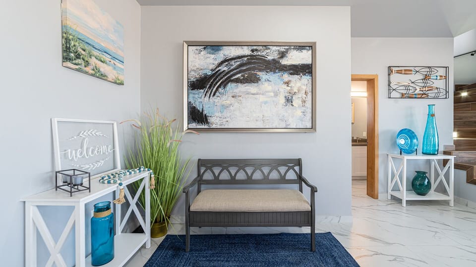 intimate seating area