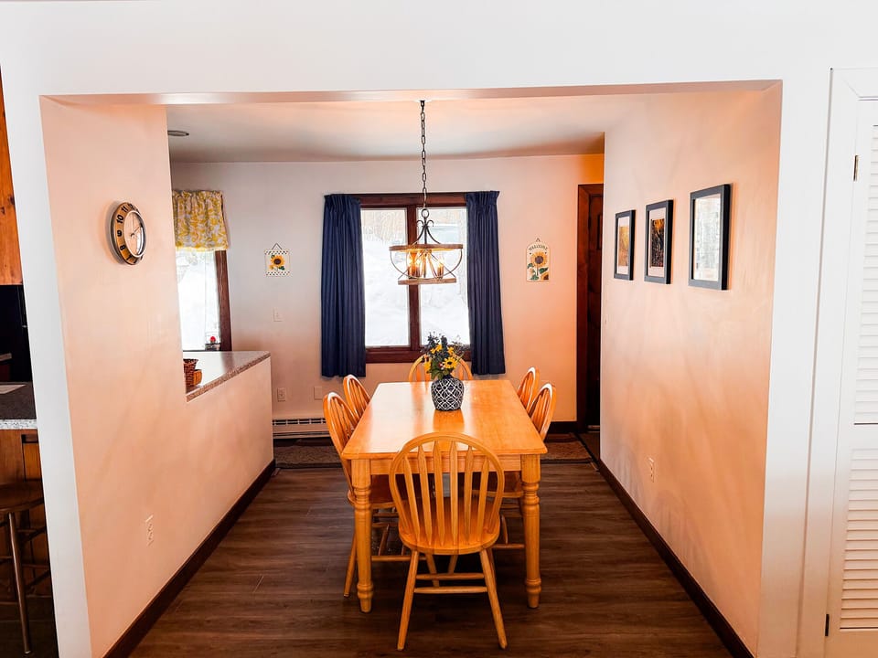 Dining area.