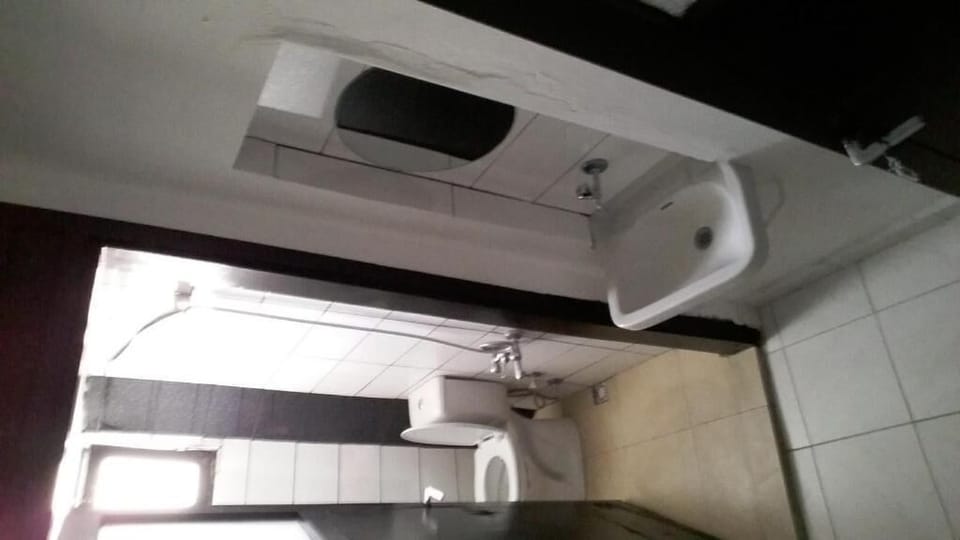 Shower, free toiletries, hair dryer, slippers