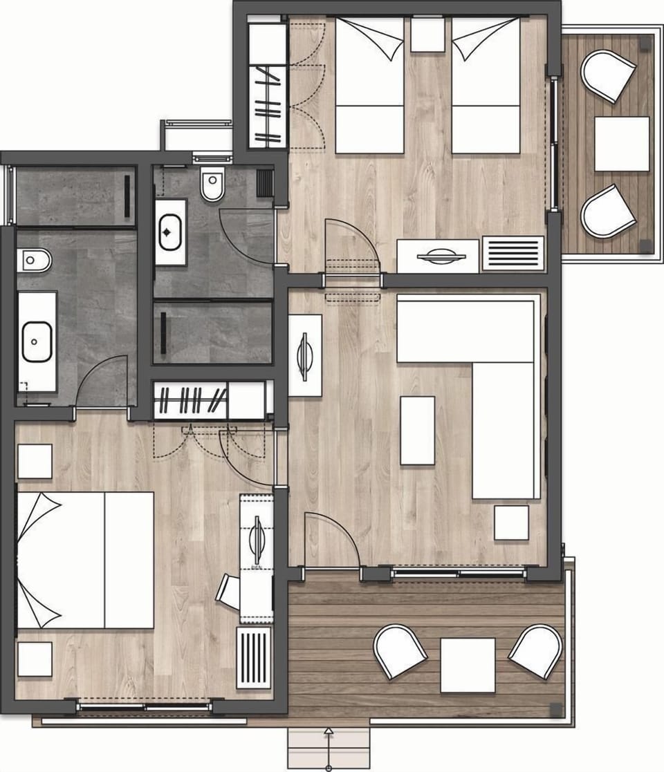 Satoks Room | Premium bedding, minibar, in-room safe, desk