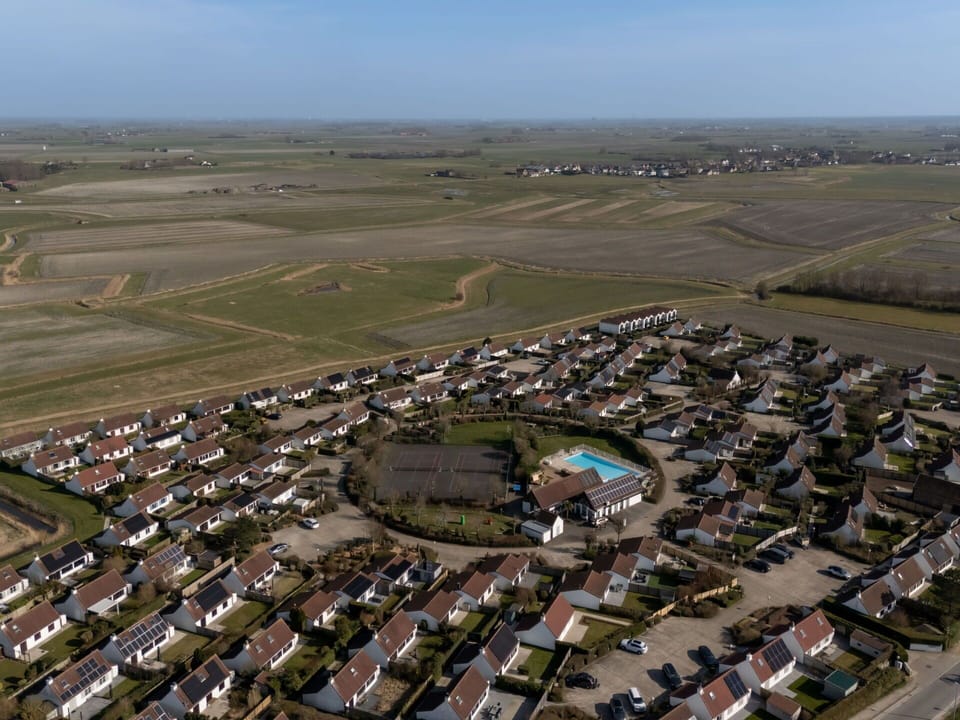 Residential Area, Landscape, Plain, Bird'S-Eye View, Suburb, Aerial Photography, Field