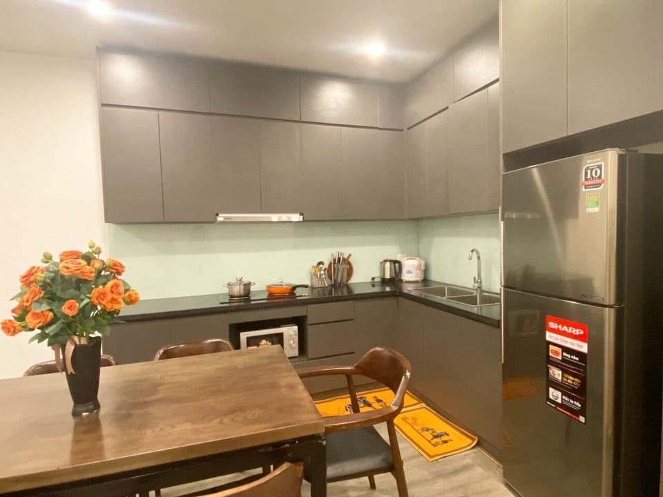 Premium Apartment | Private kitchen | Fridge