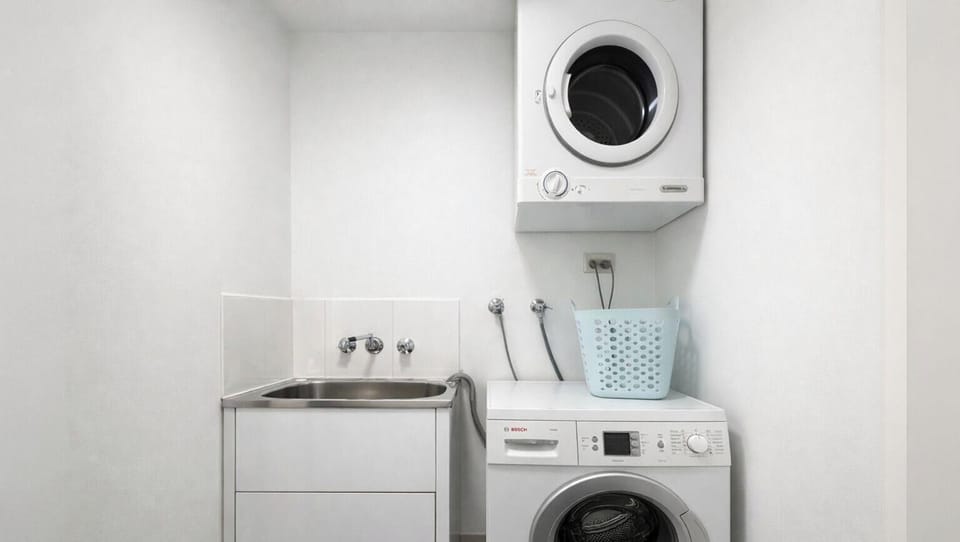 Laundry area with washer and dryer