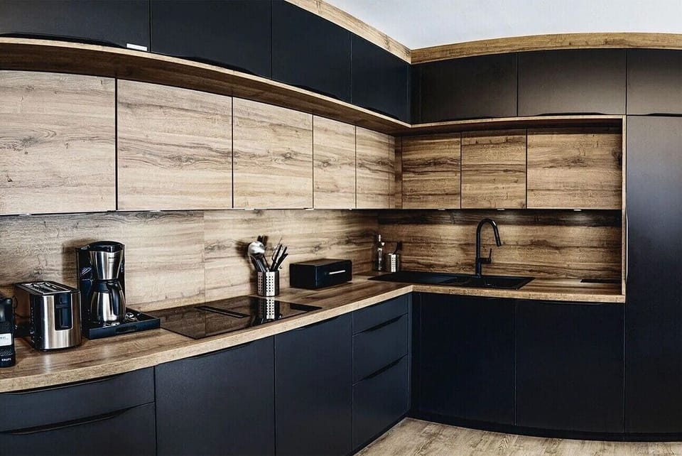 Superior Chalet, Mountain View | Private kitchen