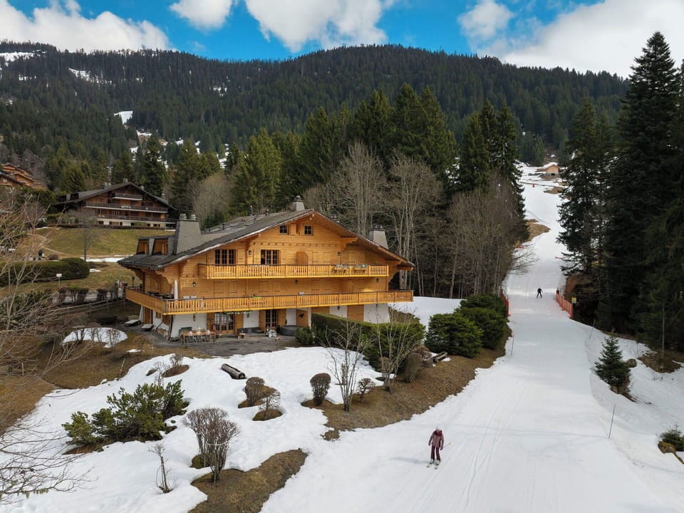 Tree, House, Home, Cottage, Larch, Winter, Hill Station, Slope, Village, Freezing