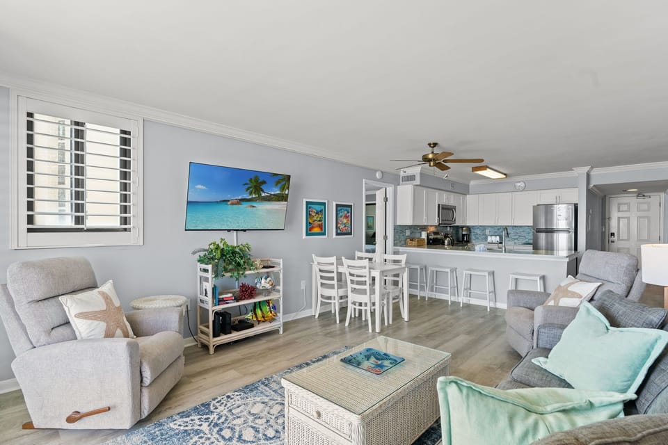 Oceanfront Living Room