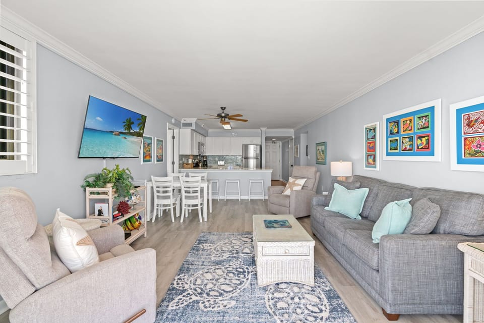 Oceanfront Living Room