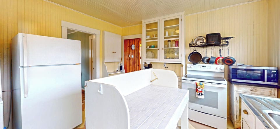 Your fully equipped kitchen awaits with everything needed to create memorable meals during your coastal getaway.
