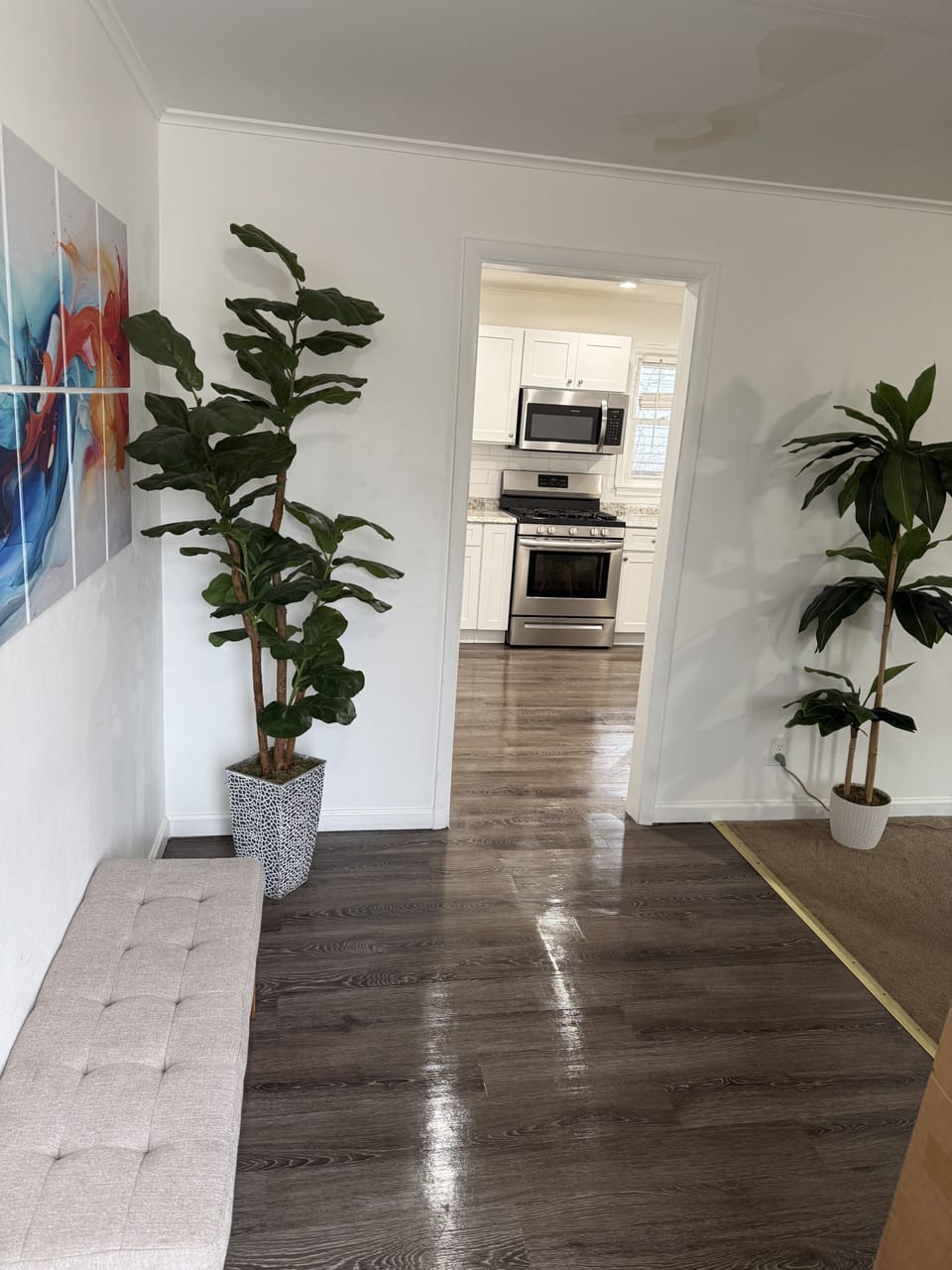 Floor, Flooring, Indoors, Hardwood, Appliance
