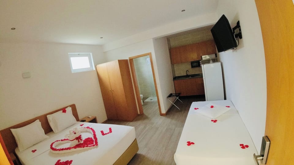 Iron/ironing board (on request), WiFi (free)