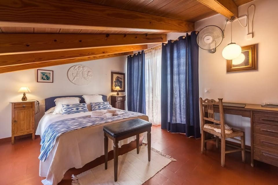 Family Studio Suite, Hill View | Desk, laptop workspace, bed sheets