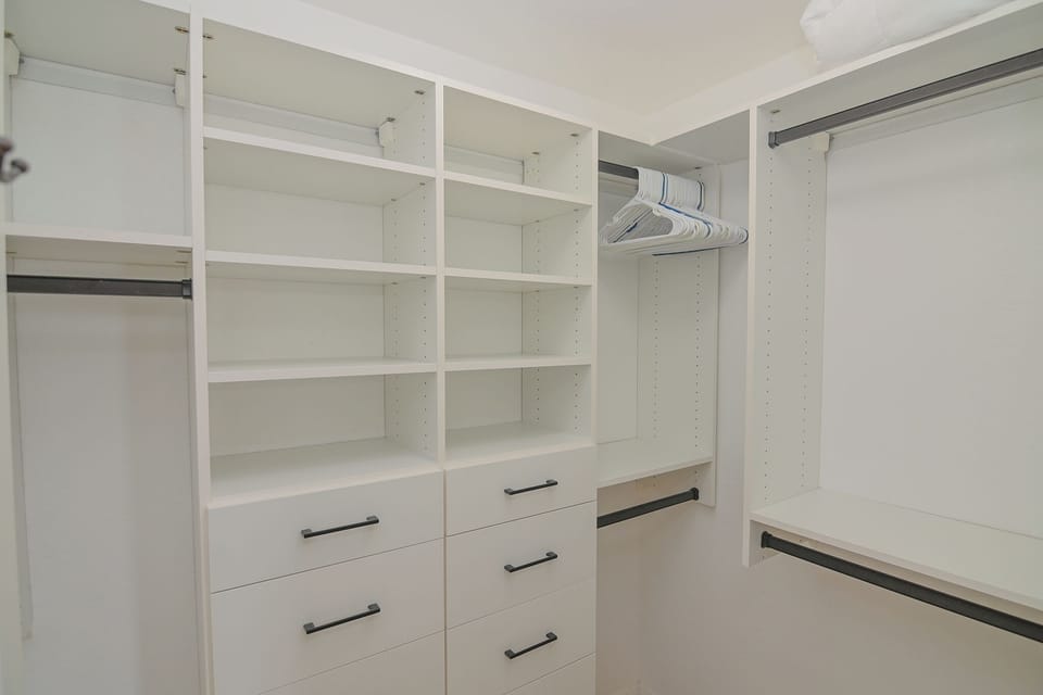 MA. BATH:  Master Bathroom (BEDROOM 1) with Double Sink Vanity, Garden Tub, Shower and Walk-In Closet