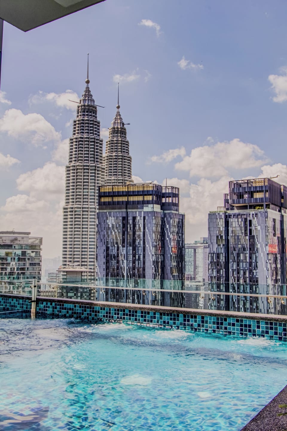 Rooftop pool