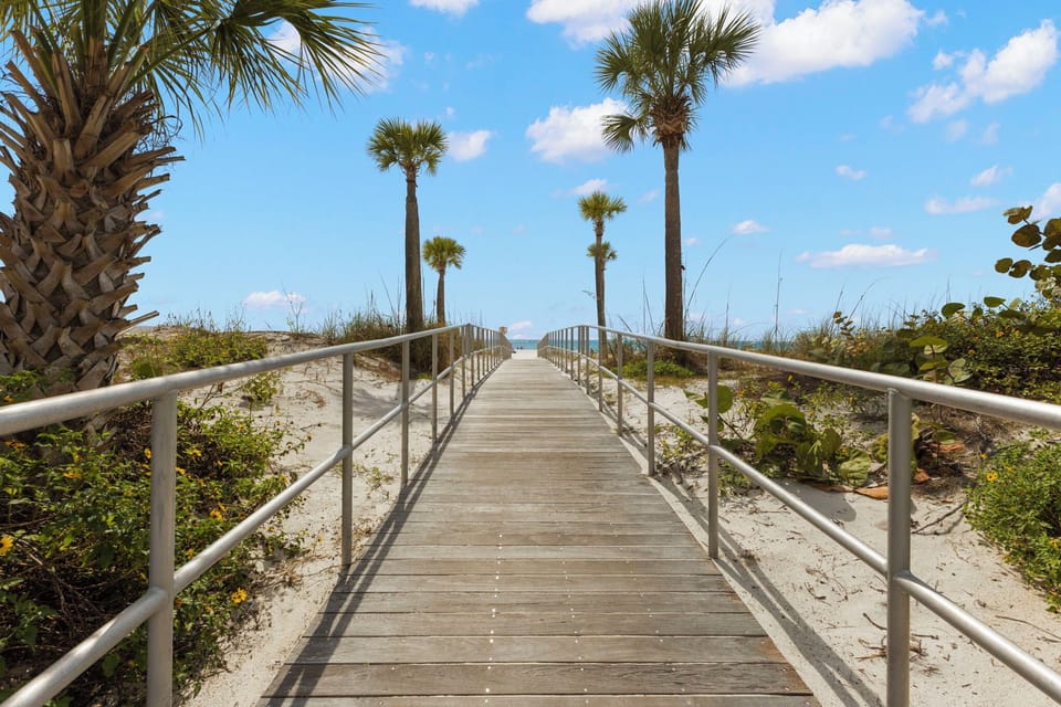 Beach just Steps Away