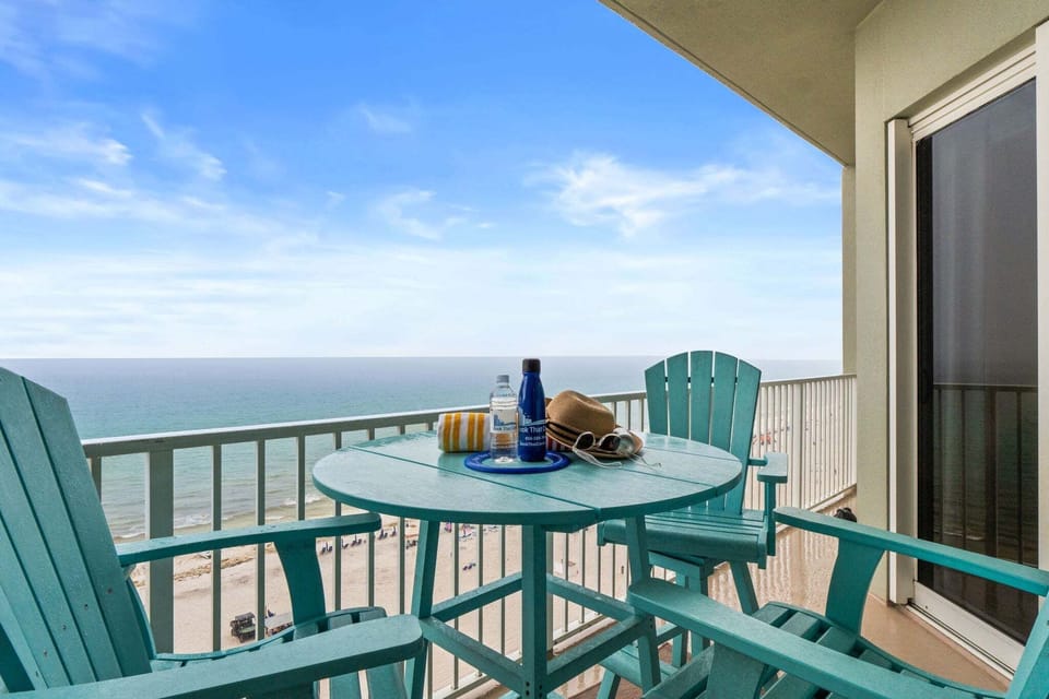 Furnished Gulf Front Balcony