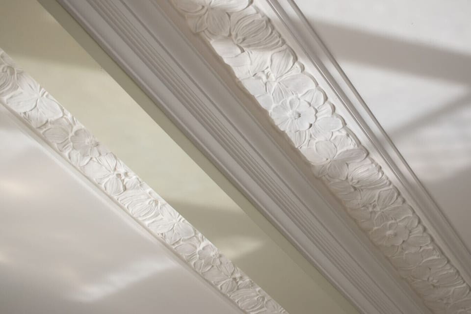 Ornate ceiling details