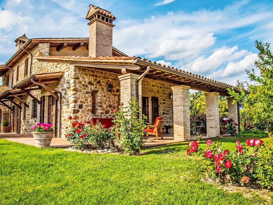 Home, House, Residential Area, Cottage, Farmhouse, Roof, Garden, Estate, Lawn, Landscaping