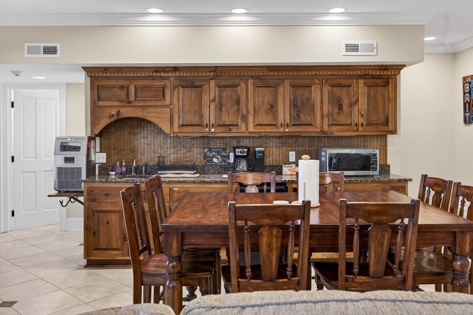 Down Stairs Basement Kitchen