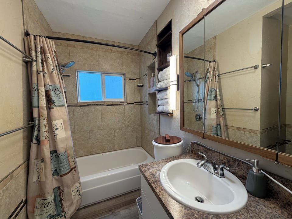 Bathroom upstairs shared with two bedrooms