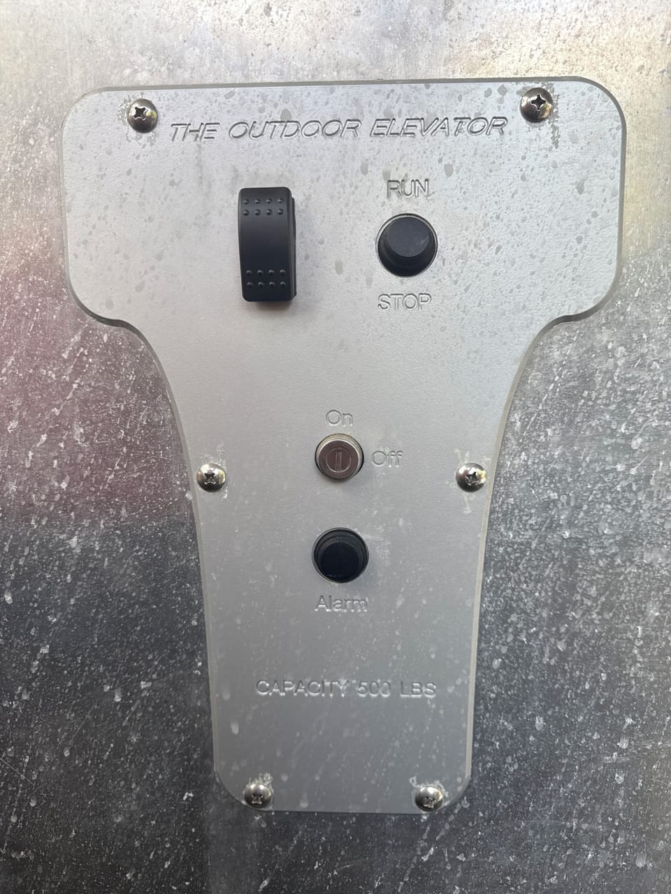 "Elevator controls"