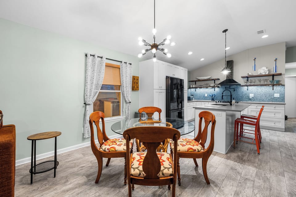Dining area for shared meals and gatherings