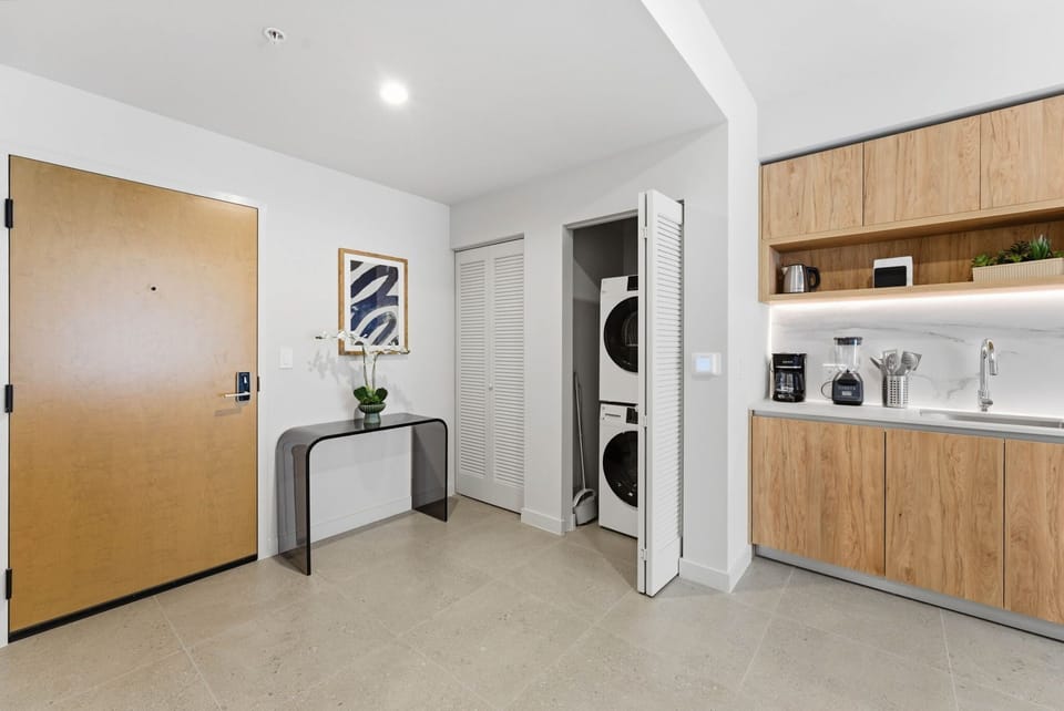 Apartment (1 Bedroom) | Living area | 50-inch TV with cable channels, foosball