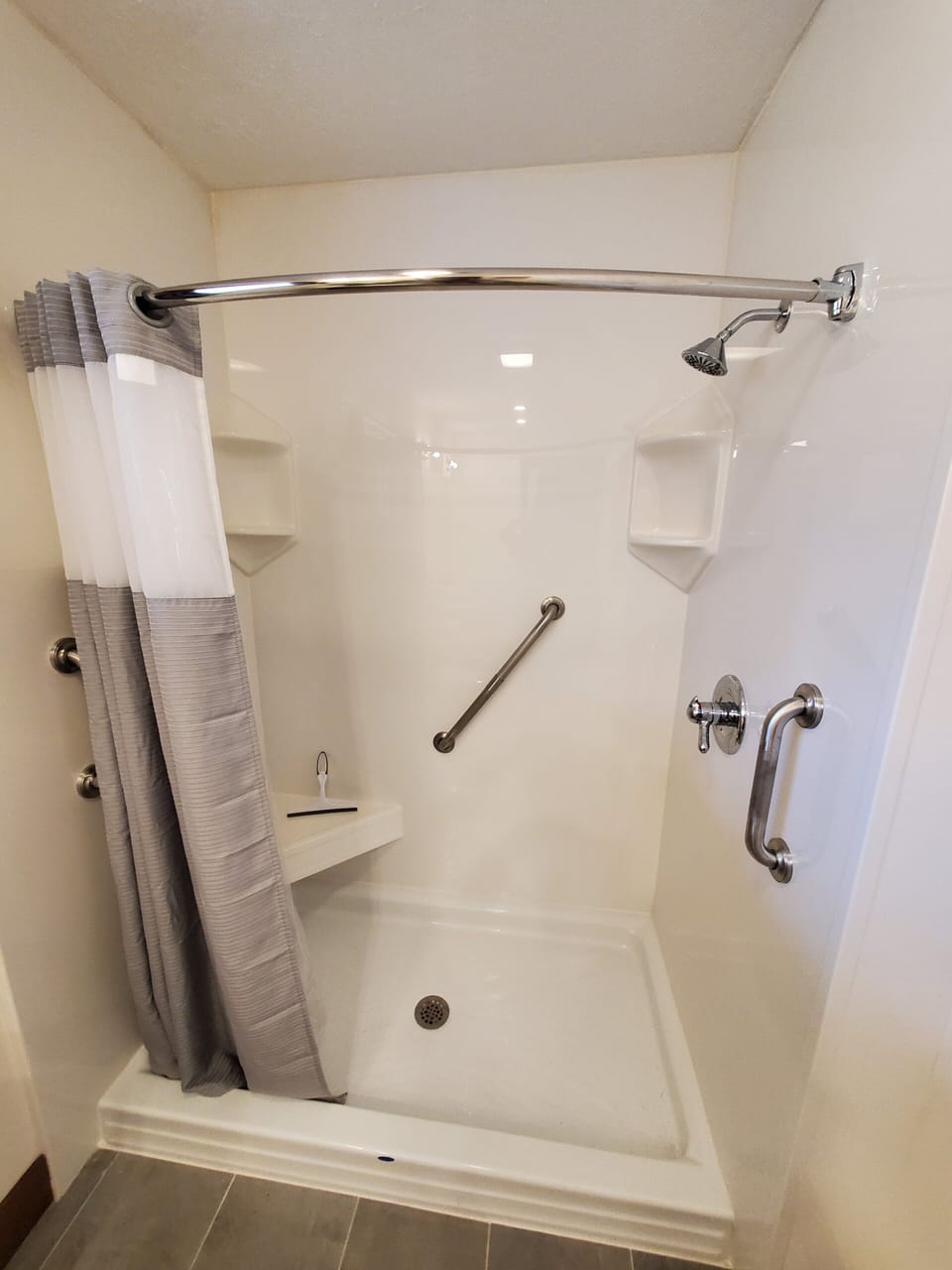 ADA accessible shower