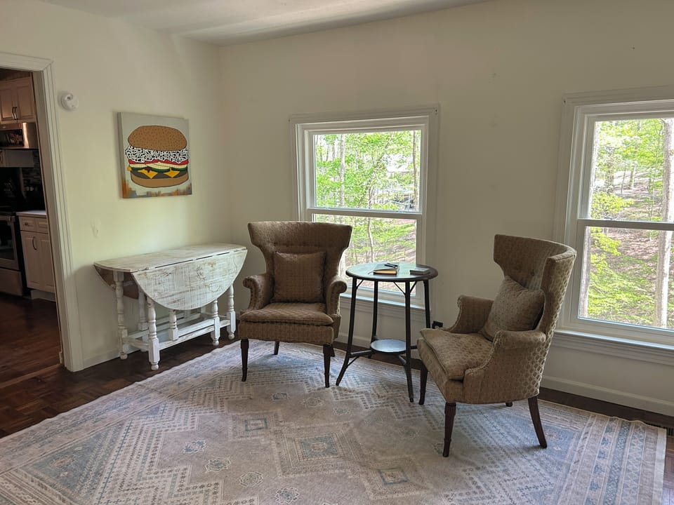 "convertible" room in the larger cabin