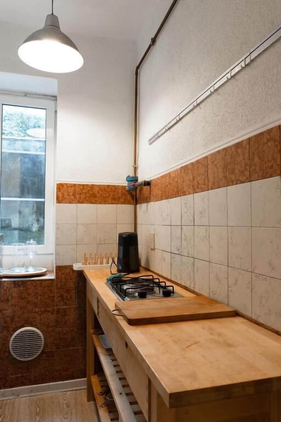 Deluxe Studio | Private kitchen | Fridge, microwave, stovetop, espresso maker