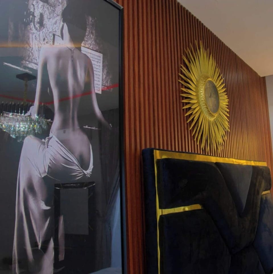 Deluxe Apartment, Balcony, City View | Interior detail