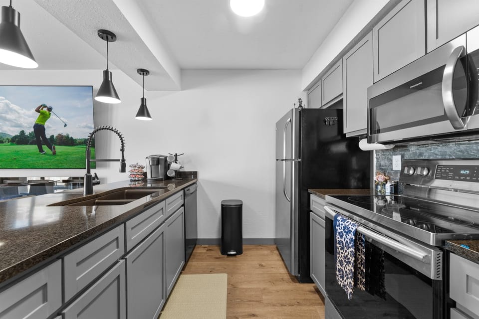 Fully equipped kitchen for your stay