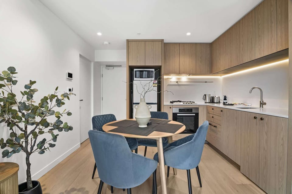 Kitchen and dining area