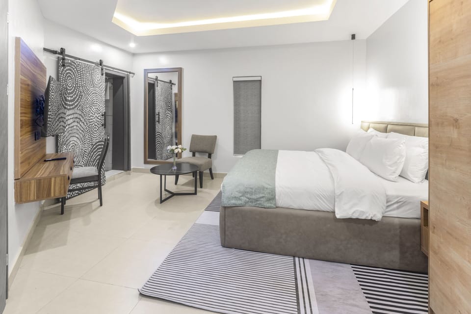 Standard Studio | Premium bedding, in-room safe, desk, blackout drapes