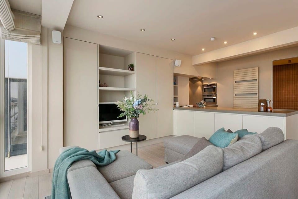 Living Room with seaview