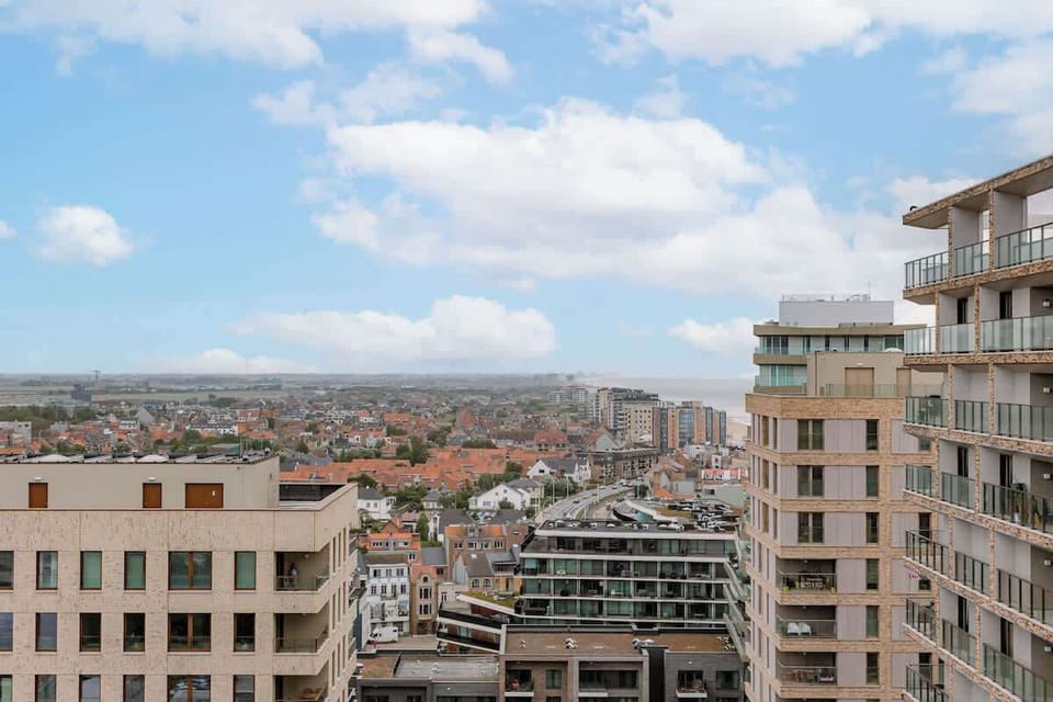 Open City View from Apartment