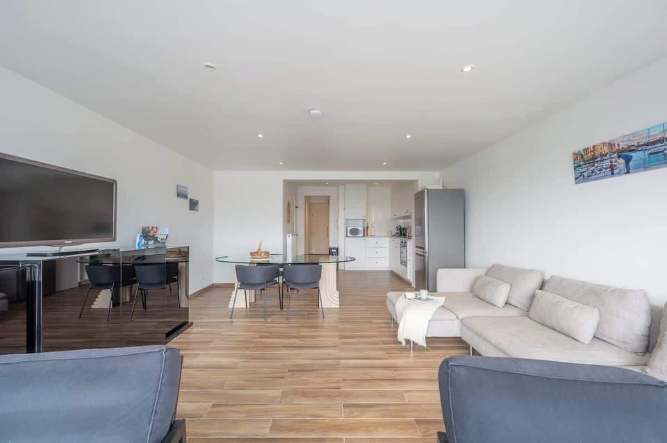 Spacious and bright living room