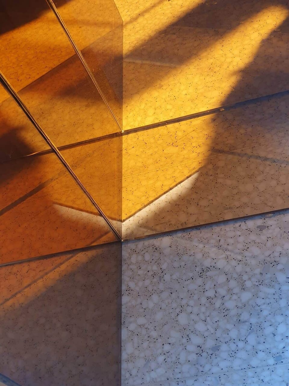 Golden Hour Reflections on Interior Surfaces
