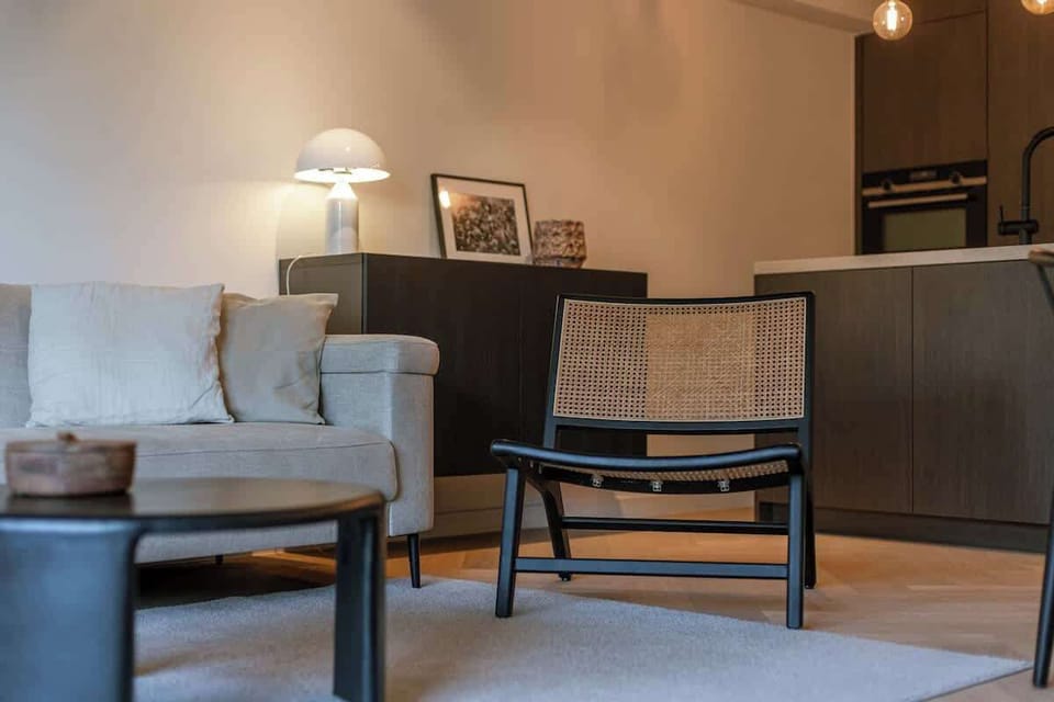 Living room with decoration