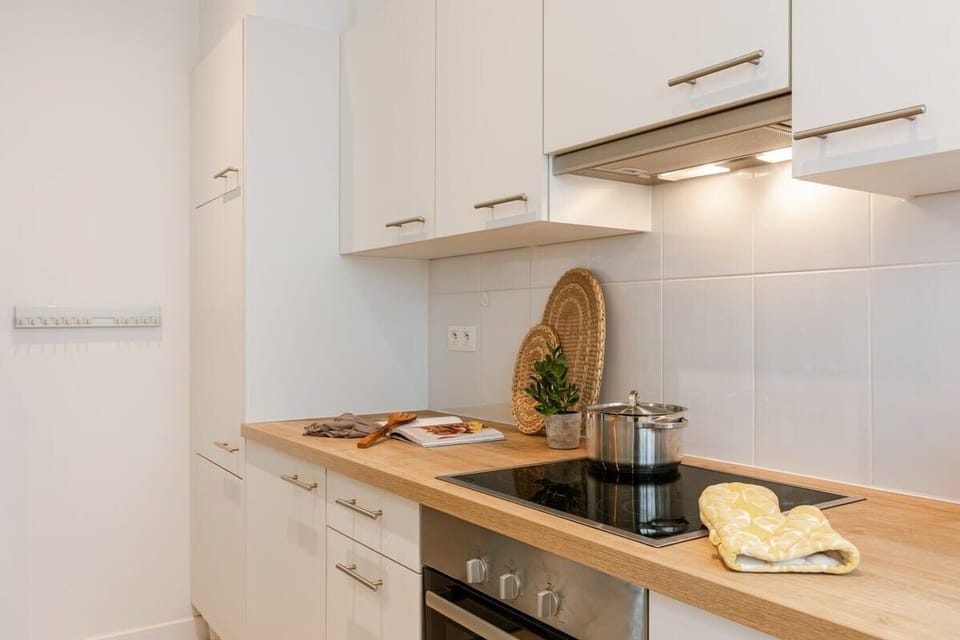 Cozy but modern kitchen