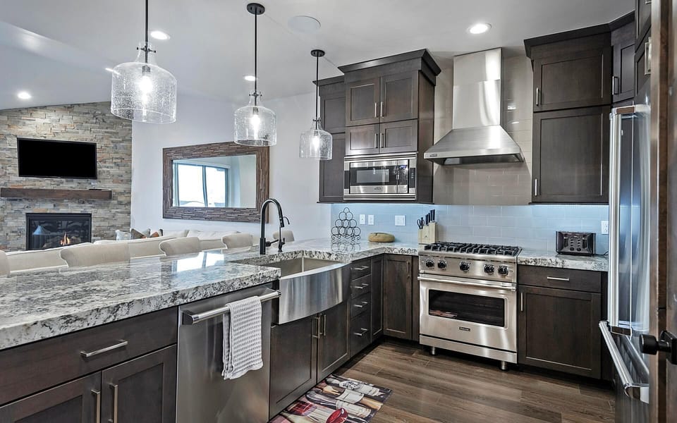 Spacious kitchen