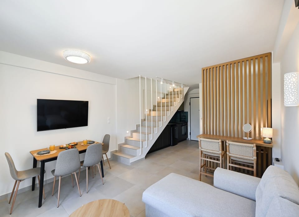 Superior Duplex, Sea View | Living area