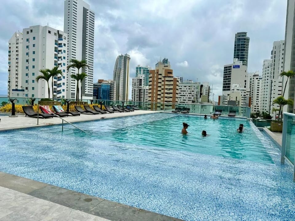 Apartment, Balcony, Partial Sea View | Pool