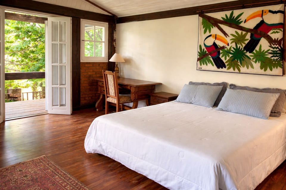 Family Chalet, Balcony, Mountain View | Room service - dining