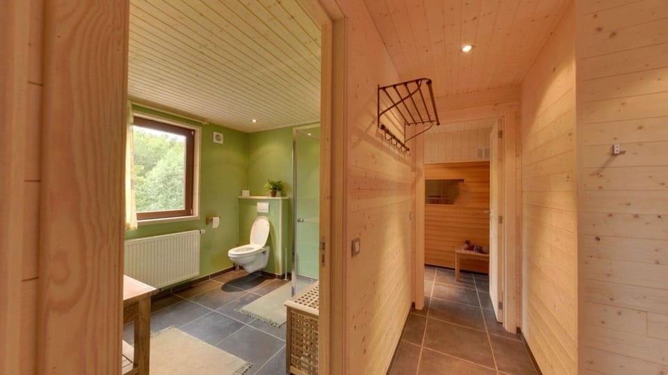Luxury Chalet With Sauna in the Forest House in Belgium
